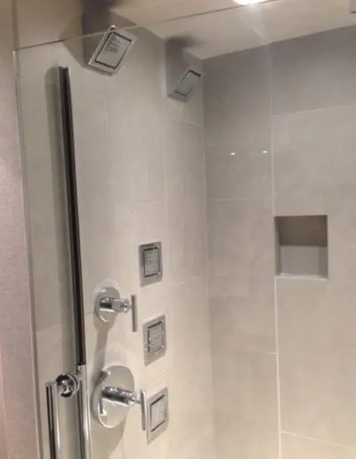 New shower installation project